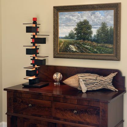 Taliesin Design Solid Wood Floor Lamp