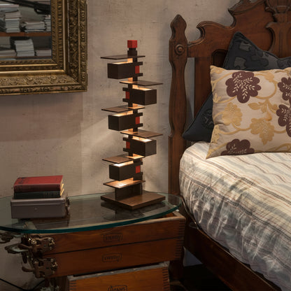 Taliesin Design Solid Wood Floor Lamp