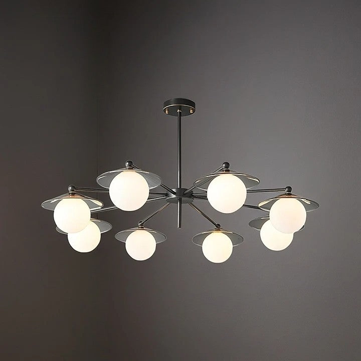 Celestial Saucer Candelabrum Chandelier