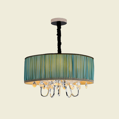 Alloy Luxury Crystal Living Room Chandelier