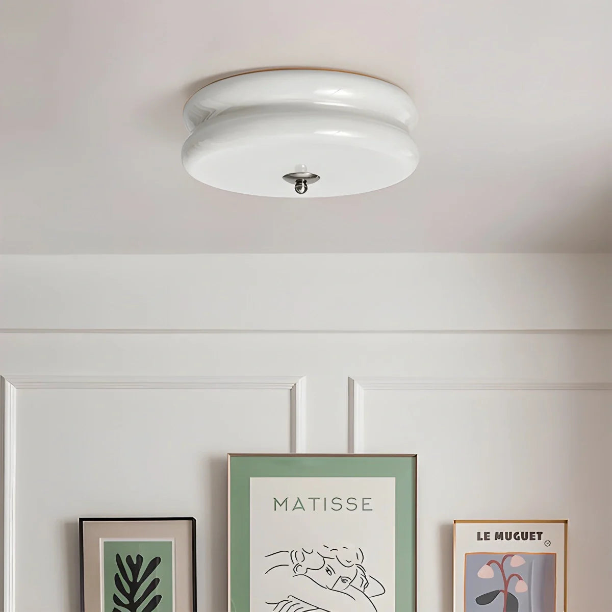 Double Grinding Disc Ceiling Lamp