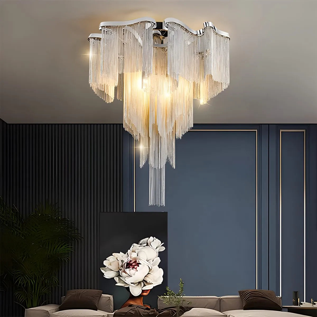 Light Luxury Living Room Chandelier