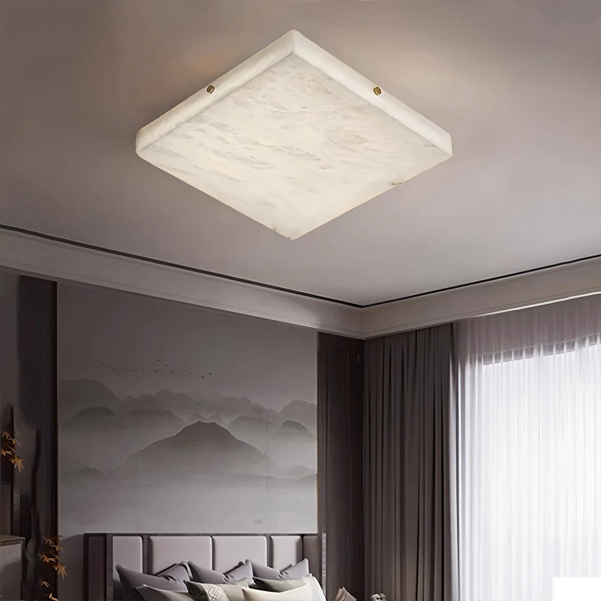 Modern Minimalist Marble Ceiling Lamp