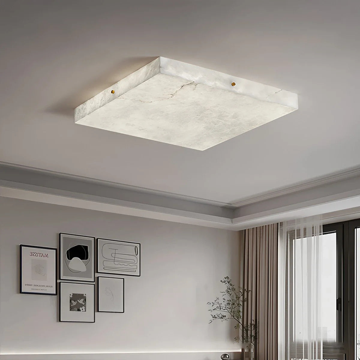 Modern Minimalist Marble Ceiling Lamp