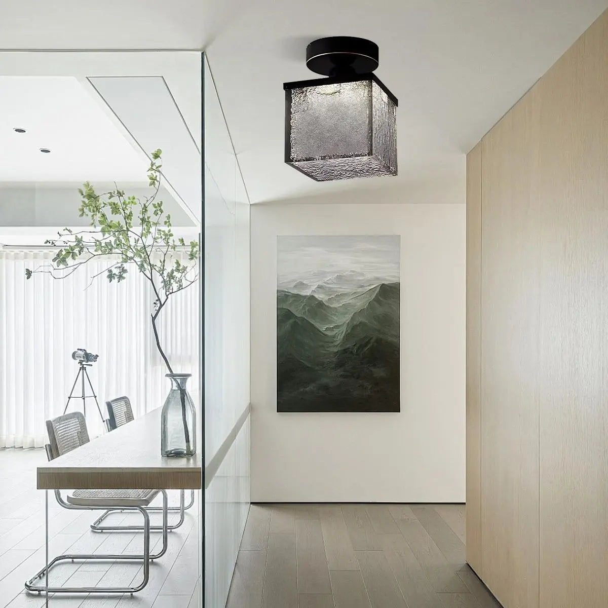 Modern Crystal Cup Ceiling Lamp