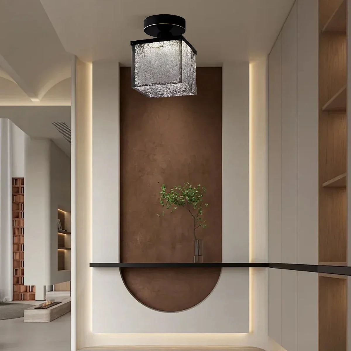 Modern Crystal Cup Ceiling Lamp