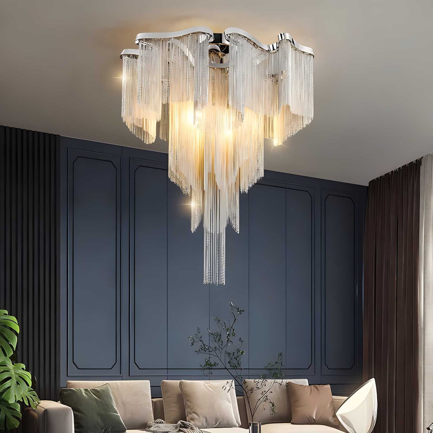 Light Luxury Living Room Chandelier