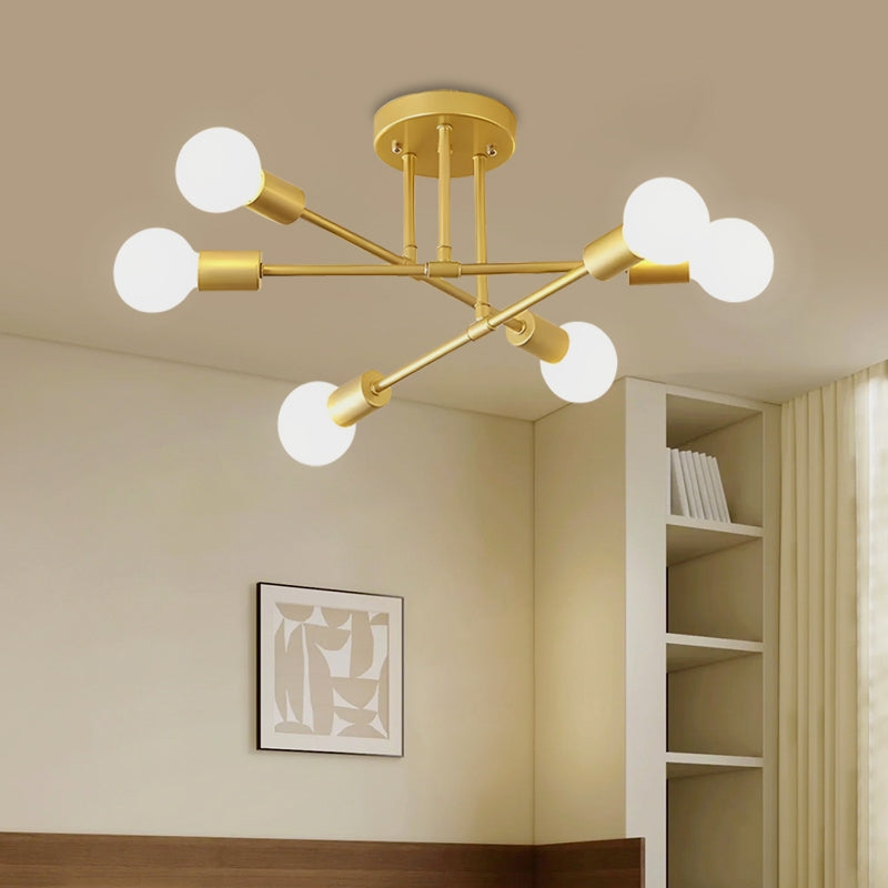 Modern Line Combination Ceiling Lamp