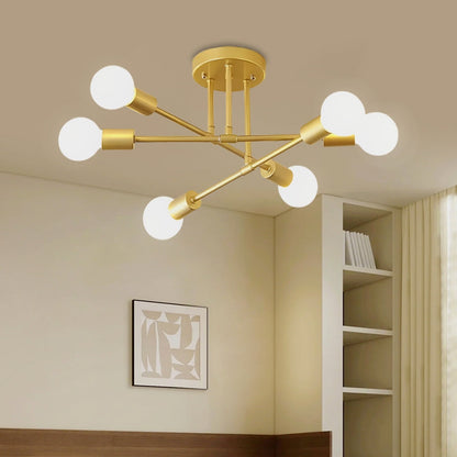 Modern Line Combination Ceiling Lamp