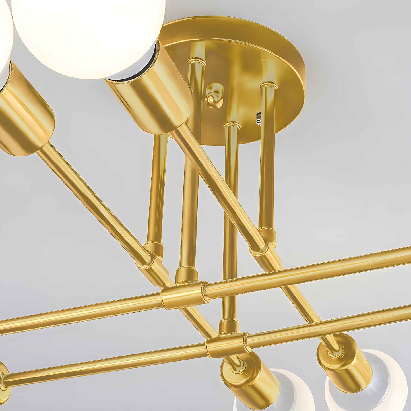 Modern Line Combination Ceiling Lamp