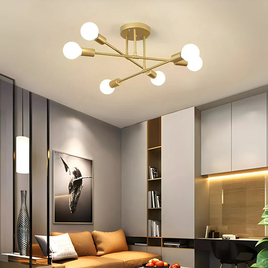 Modern Line Combination Ceiling Lamp