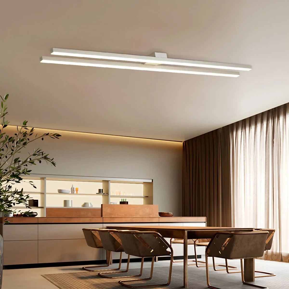 Dimmable Linear Ceiling Light