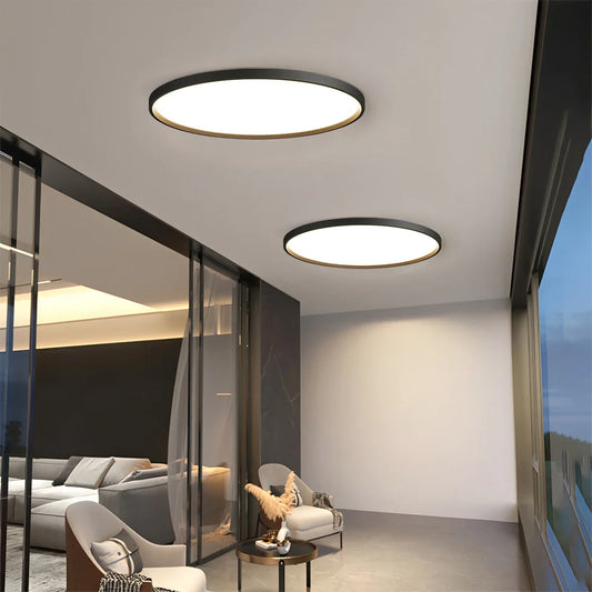 Modern French Style Thin Ceiling Lamp