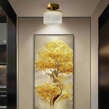 Modern Crystal Cup Ceiling Lamp