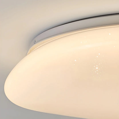 Modern White Marble Shaped Ceiling Lamp