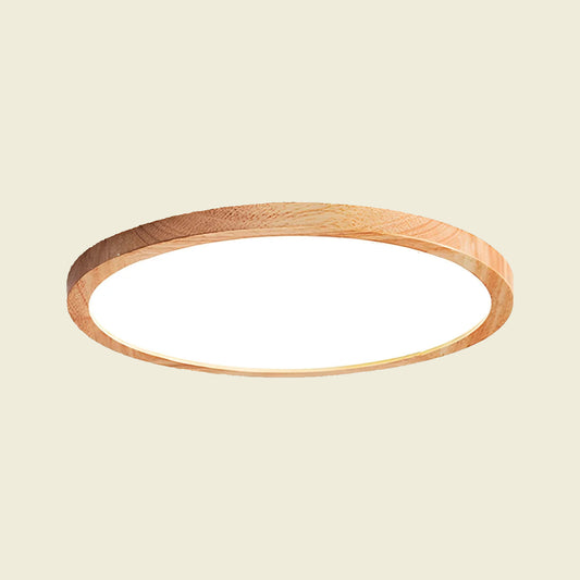 Modern Wooden Bedroom Ceiling Lamp