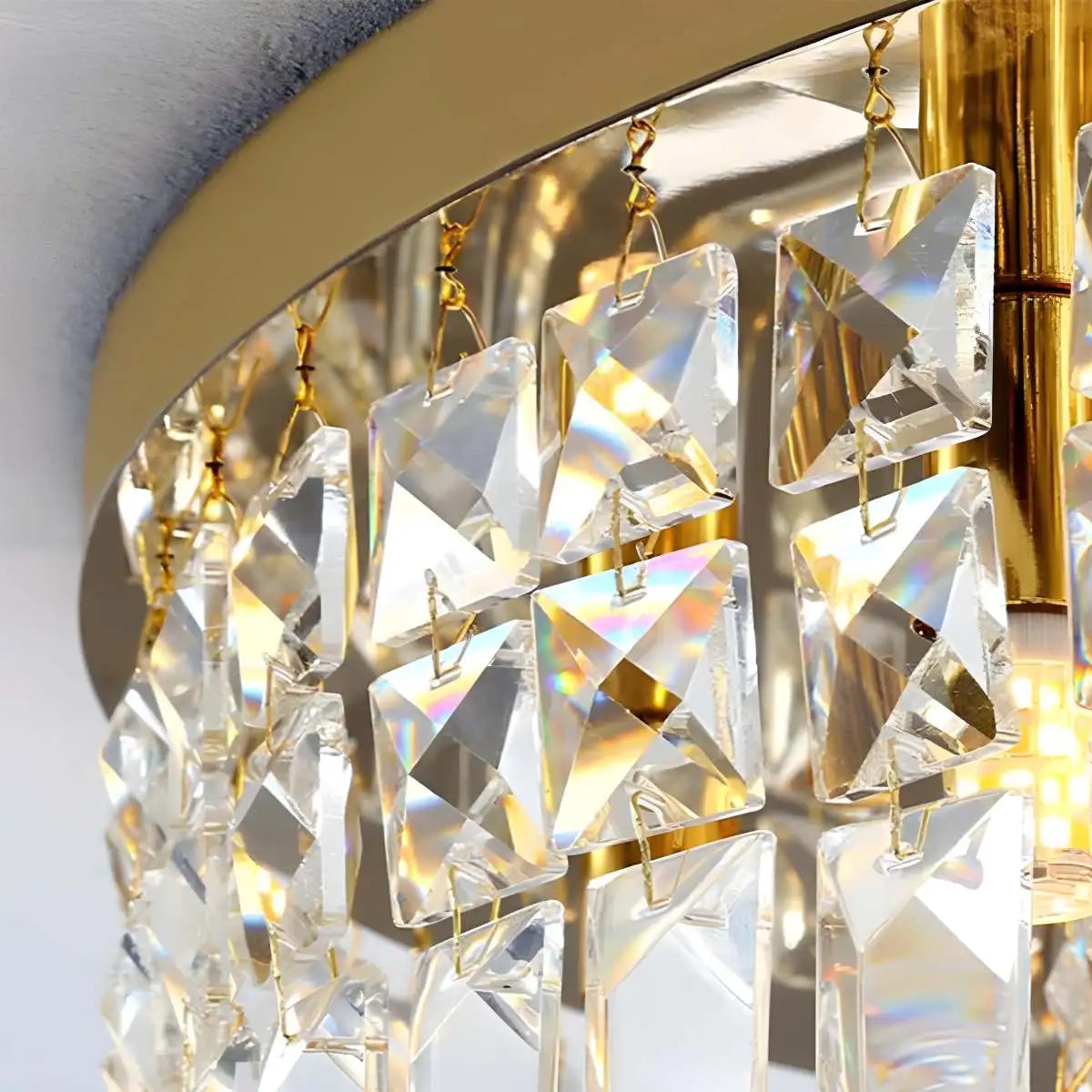 Modern Luxury Crystal Ceiling Lamp