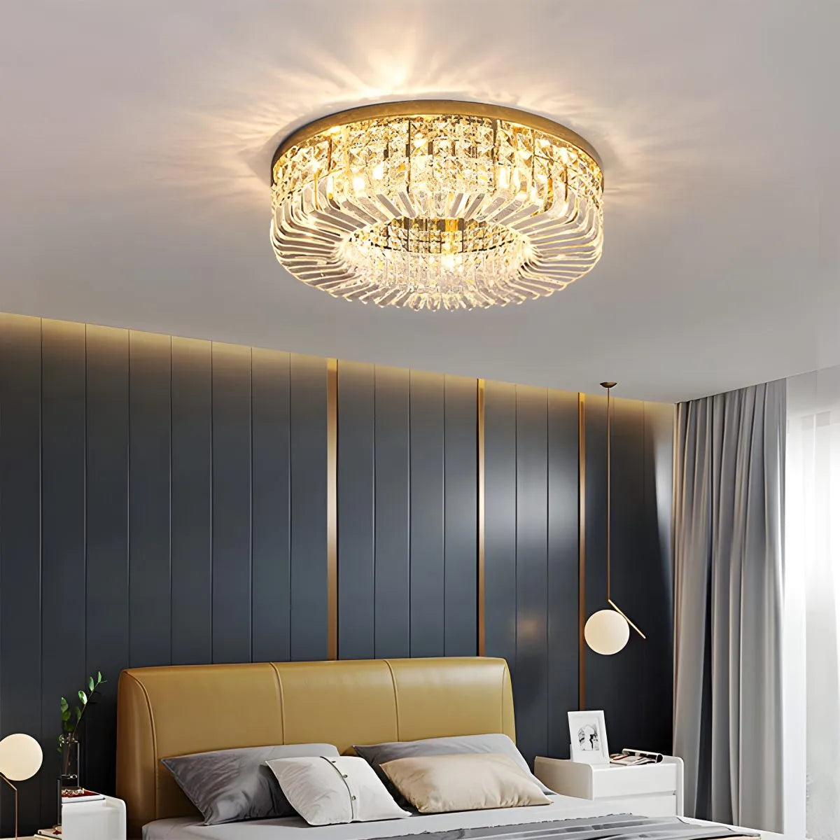 Modern Luxury Crystal Ceiling Lamp