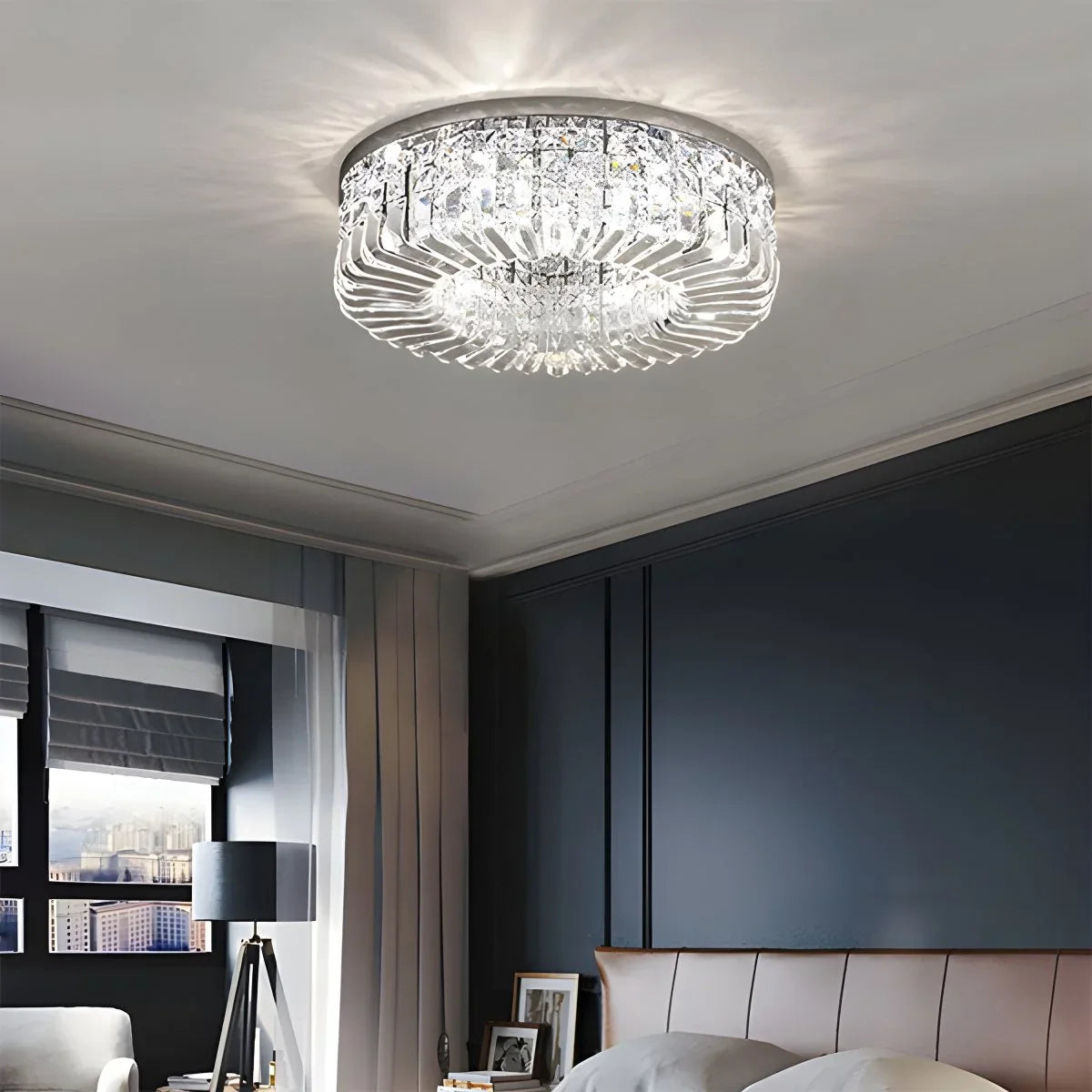 Modern Luxury Crystal Ceiling Lamp