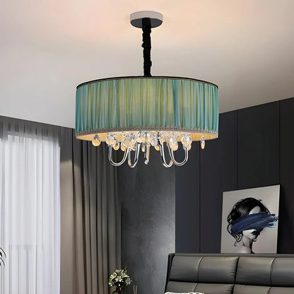Alloy Luxury Crystal Living Room Chandelier