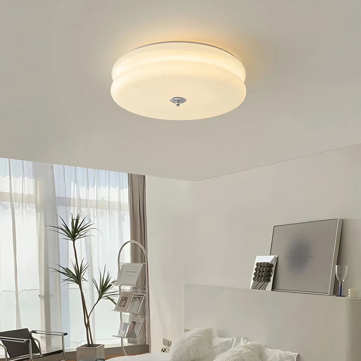 Double Grinding Disc Ceiling Lamp