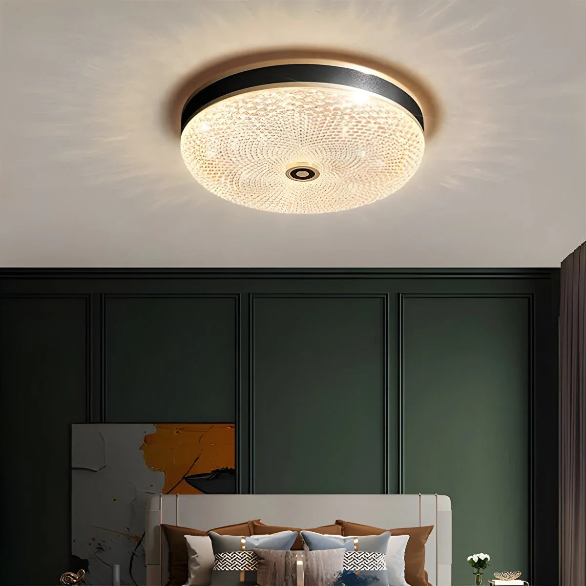 Modern Crystal Glass Ceiling Lamp