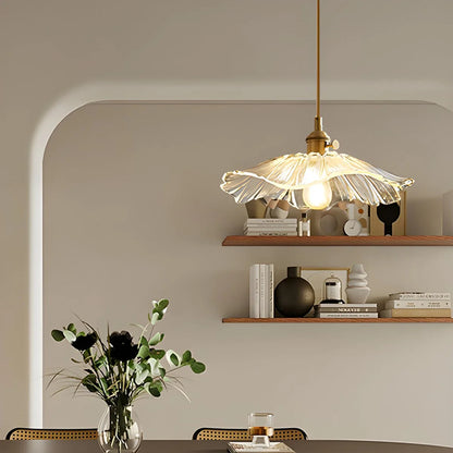 European Style Brass Glass Ceiling Lamp