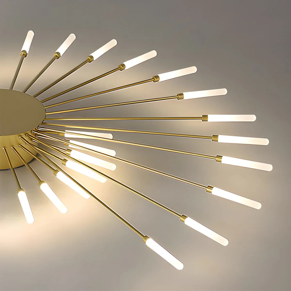 Modern French Fireworks Ceiling Light