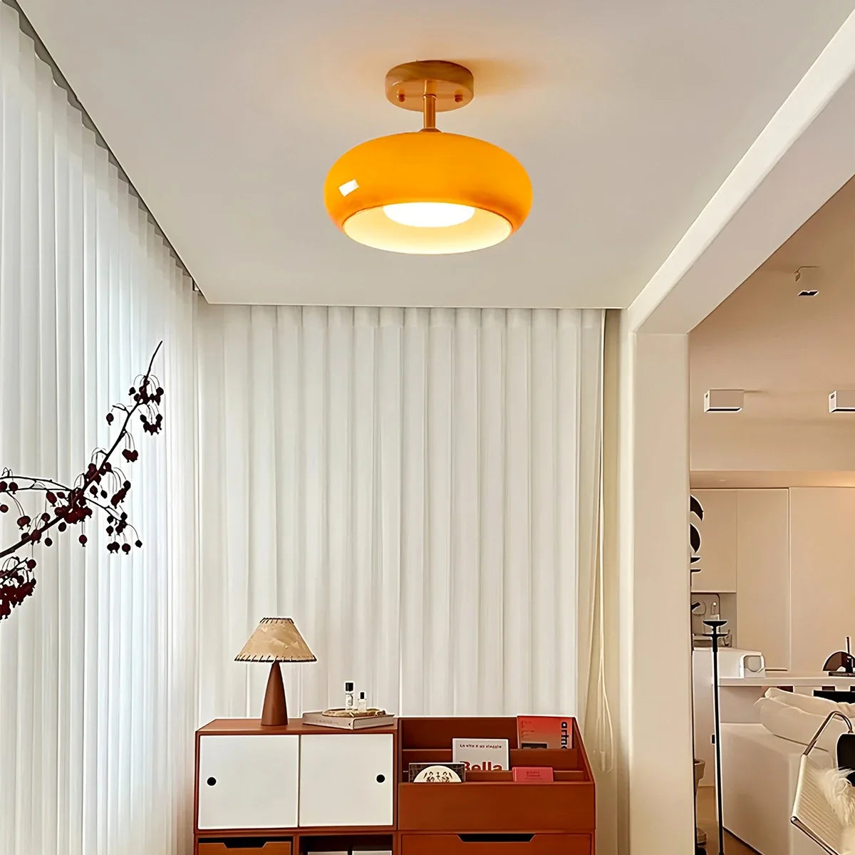 Modern Light Luxury Entrance Ceiling Lamp