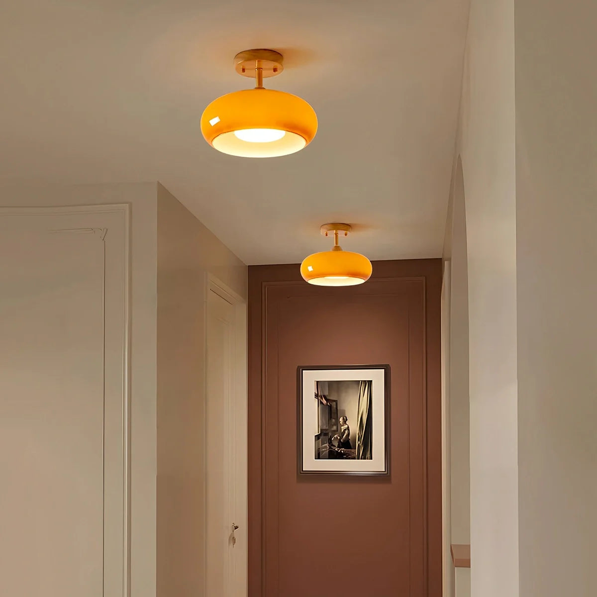 Modern Light Luxury Entrance Ceiling Lamp