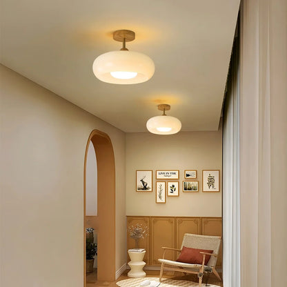 Modern Light Luxury Entrance Ceiling Lamp