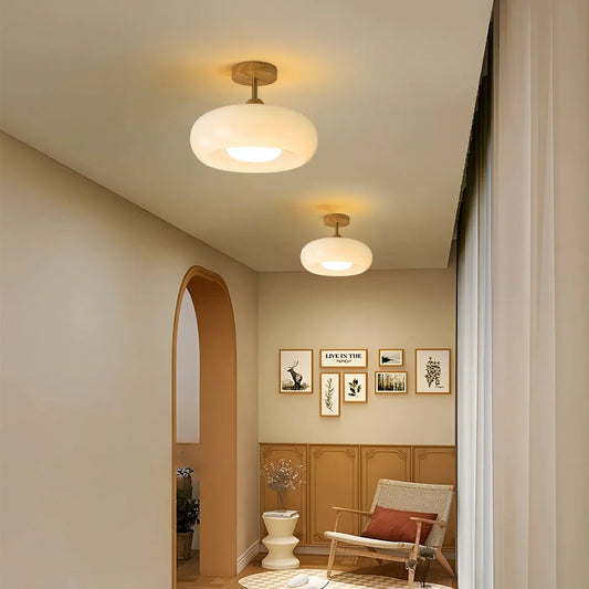 Modern Light Luxury Entrance Ceiling Lamp