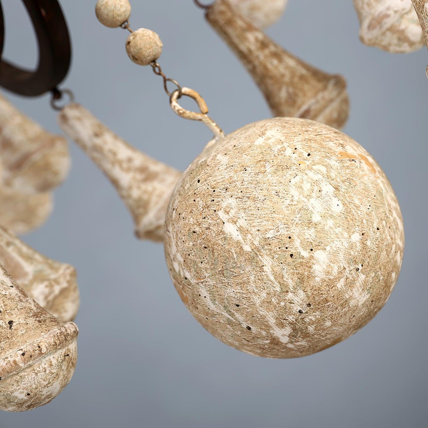 American Country Retro Wooden Chandelier