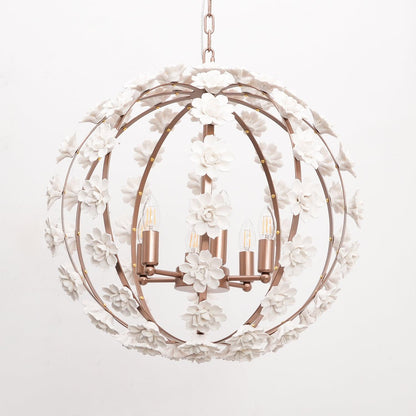 Bird's Nest Flower Chandelier
