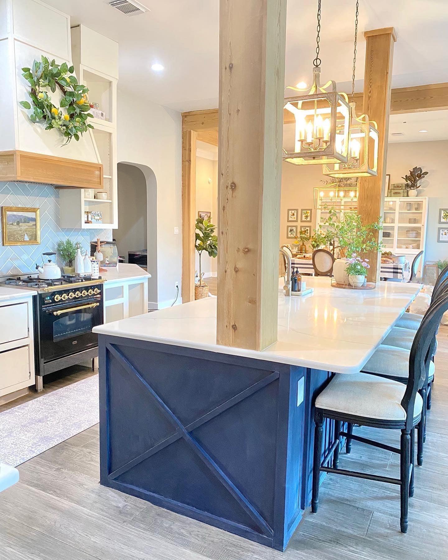 Classic Country Style Cube Chandelier