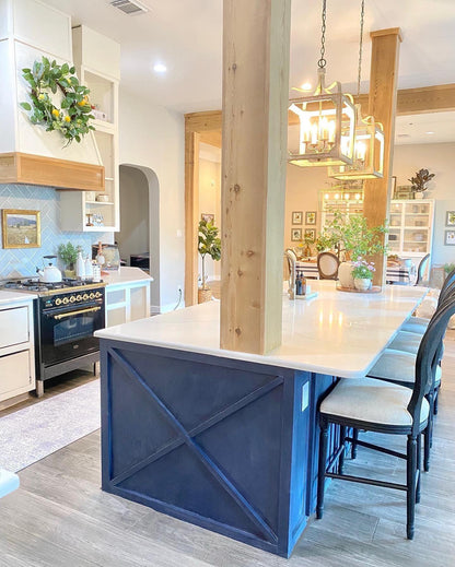 Classic Country Style Cube Chandelier