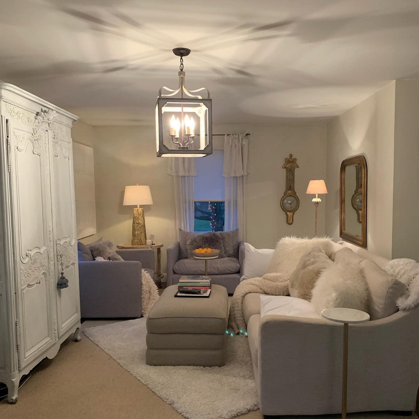 Classic Country Style Cube Chandelier