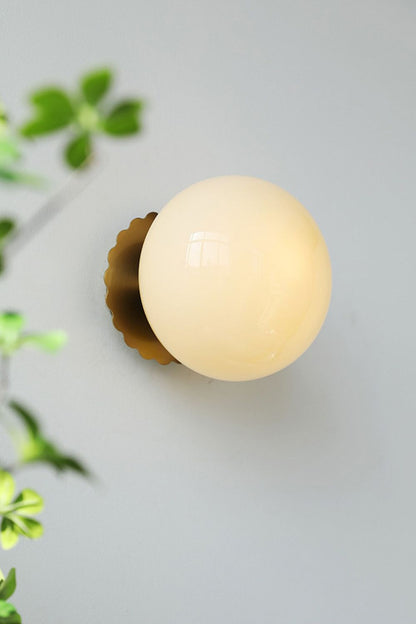 Bubble Glass Marshmallow Sconces