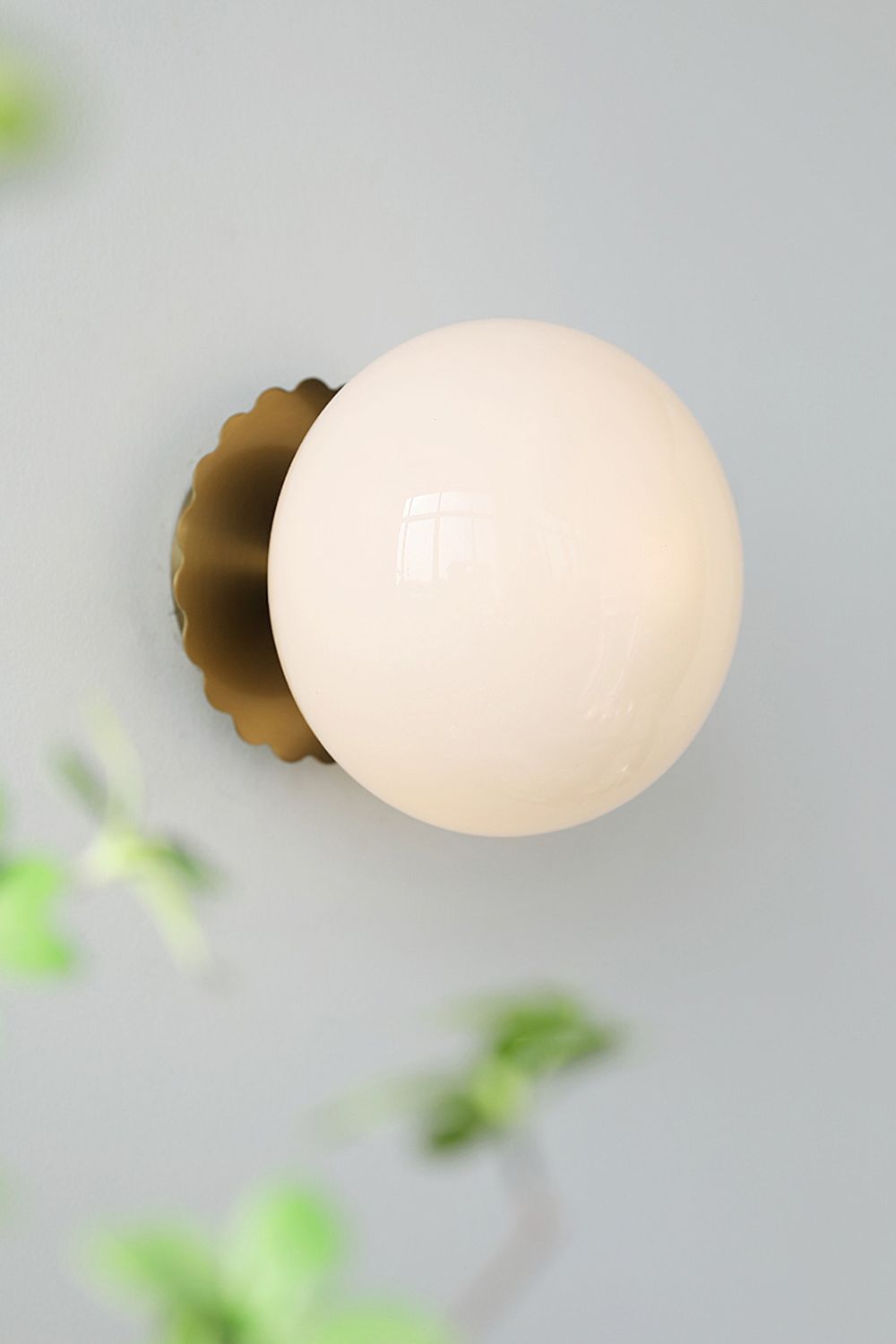 Bubble Glass Marshmallow Sconces