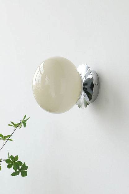 Bubble Glass Marshmallow Sconces