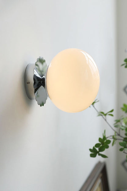 Bubble Glass Marshmallow Sconces