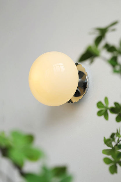 Bubble Glass Marshmallow Sconces