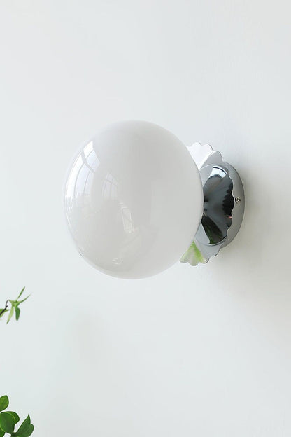 Bubble Glass Marshmallow Sconces