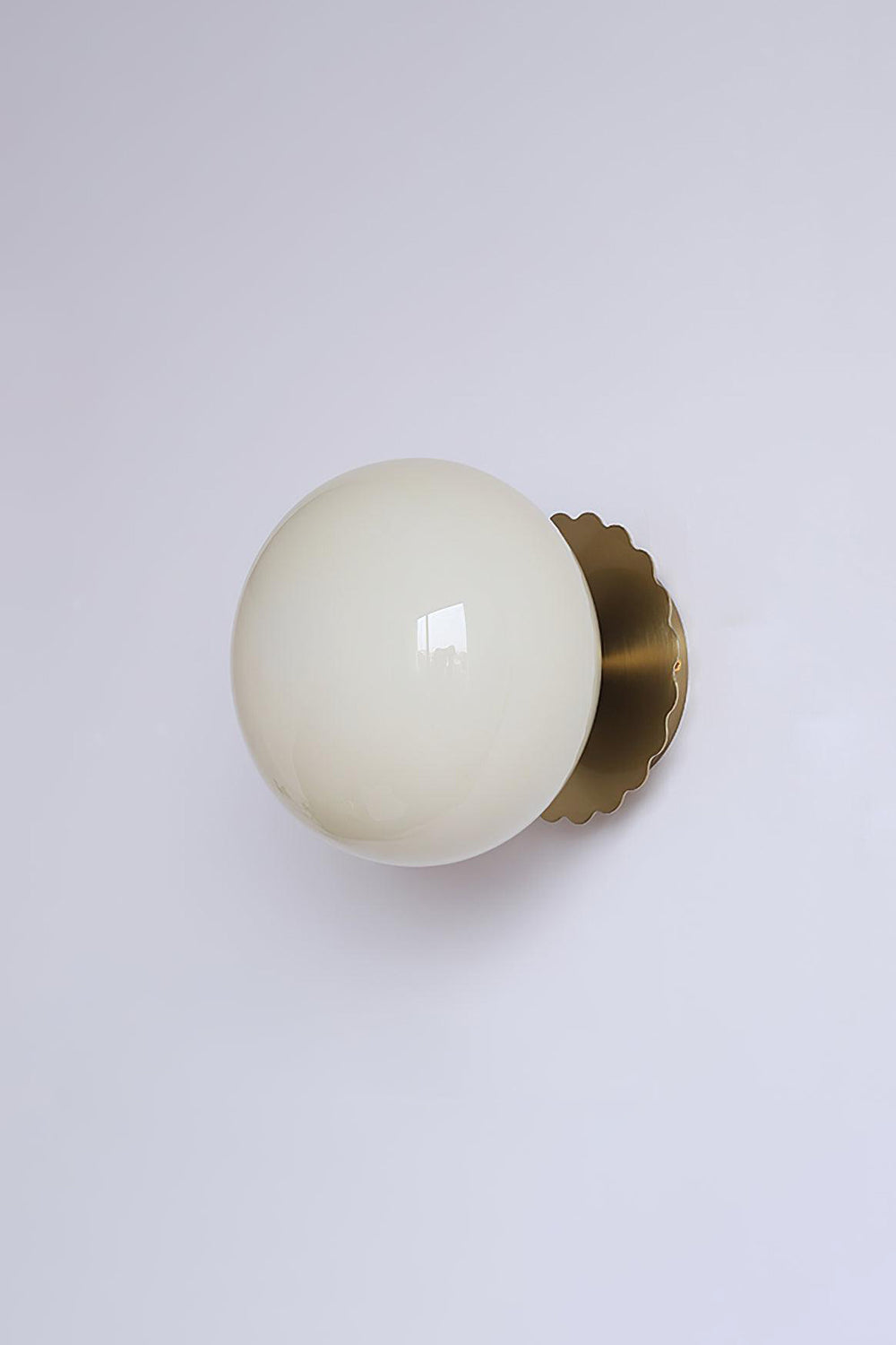 Bubble Glass Marshmallow Sconces