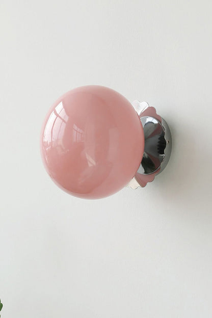 Bubble Glass Marshmallow Sconces