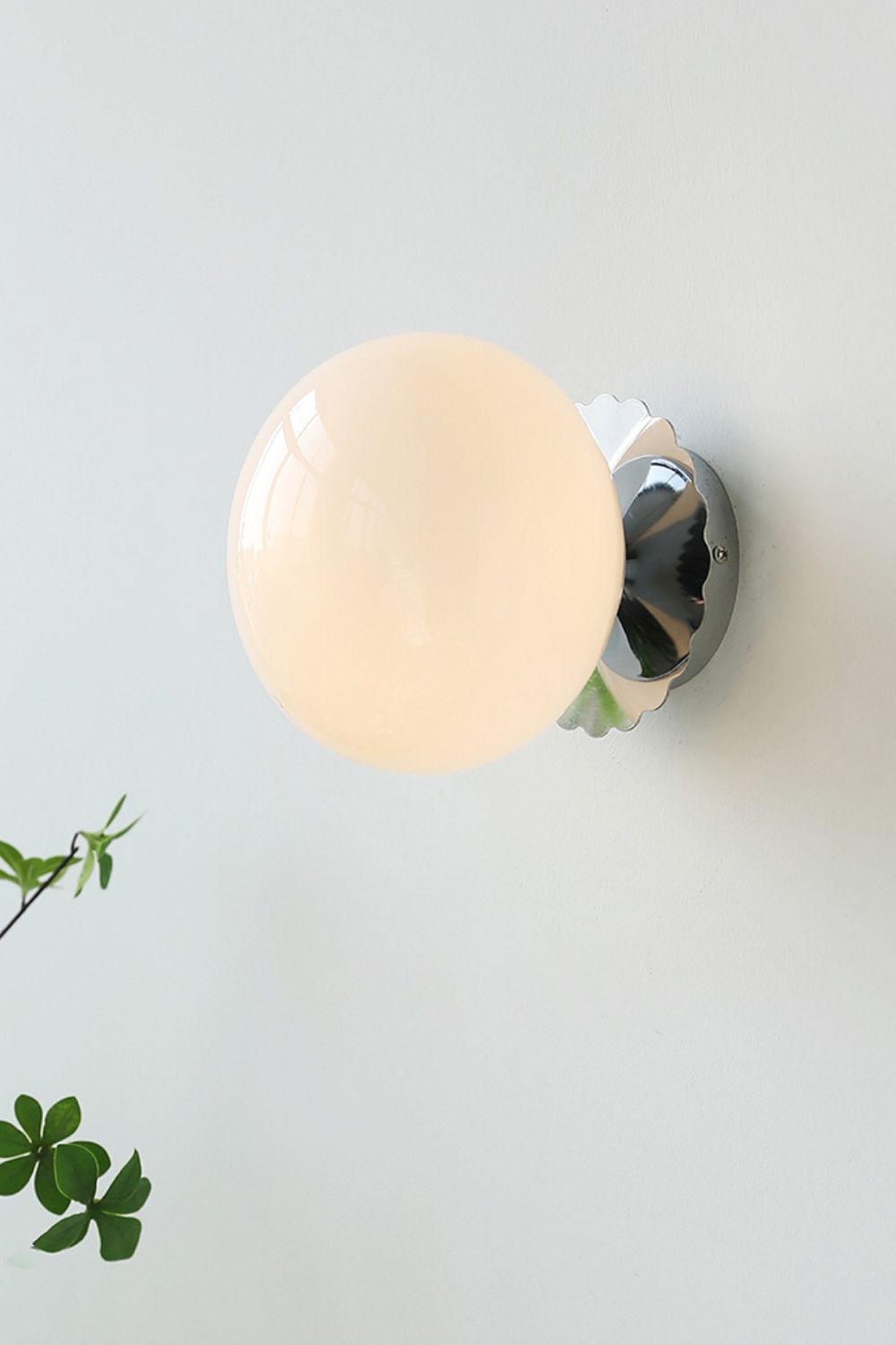 Bubble Glass Marshmallow Sconces