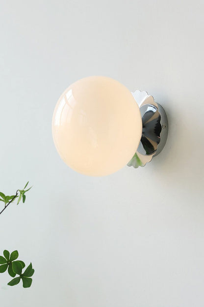 Bubble Glass Marshmallow Sconces