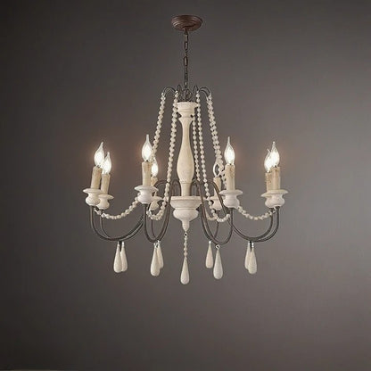 Candlelight Beaded Lamp