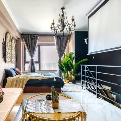 Candlelight Beaded Lamp