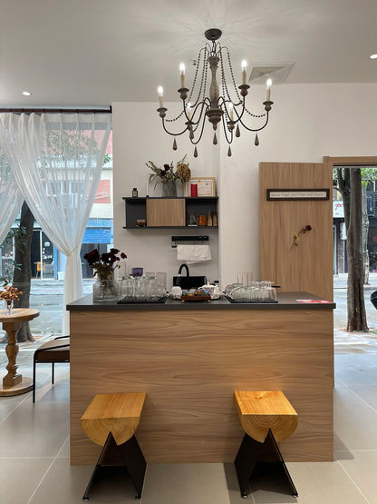 Candlelight Beaded Lamp